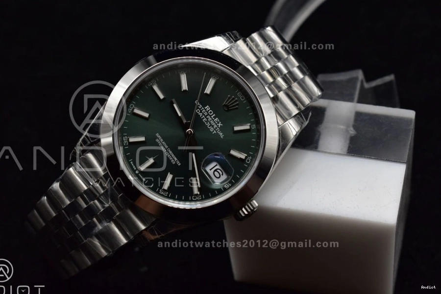 Dial Bracelet VSF 41 Jubilee 126300 DateJust Edition VS3235 SS On 904L Best 1:1 Green 1112